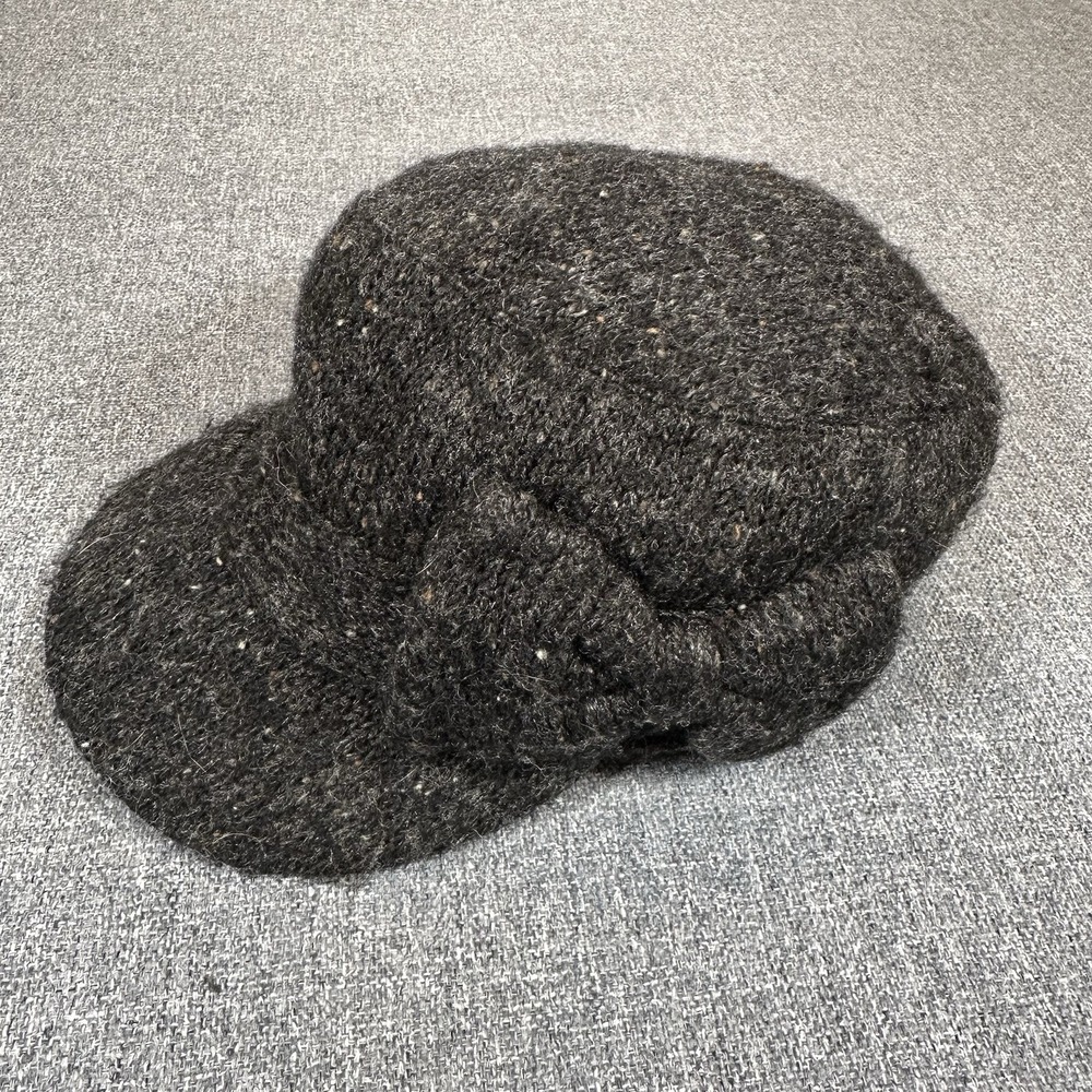 Harris Tweed Wool‎ Like Womens Cap Classic With Bow